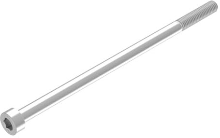 SECCARO Lot de 20 vis cylindriques M8 x 160 mm, en acier inoxydable V2A VA A2, DIN 912 / ISO 4762, à six pans creux, filetage partiel