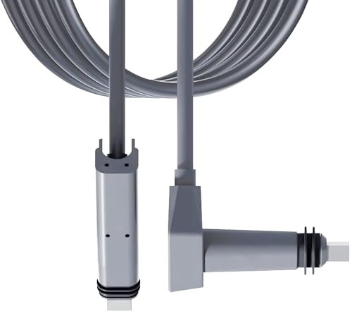 Bewinner Kabel Rectangular Satellite V2 Ersatzkabel, Kabelverlängerung, Wasserdichtes Satelliten Ersatzkabel mit Drahtnagel für Rectangular (15 Fuß langes Kabel)