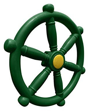 Kids Toy Steering Wheel, Pirate Ship Wheel | Kingdom Playground Accessories | Steering Wheel Toy Pirate ShipS Wheel for Kids Outdoor Playhouse, Treehouse, Backyard Playset Or Swingset
