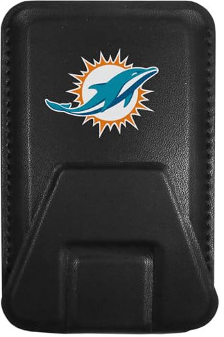 Siskiyou Sports Miami Dolphins Magnetische Handygeldbörse, Schwarz, Einheitsgröße, Schwarz, Einheitsgröße, Miami Dolphins Magnetische Handy-Geldbörse