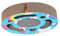 BESPORTBLE Cat Scratching Board Corrugated Scratcher for Self-diversion Skin-friendly Design for Kittens and Cats for Indoor Play and Furniture