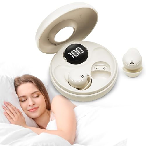 Bluetooth Casque Anti Bruit Sommeil, Suppression du Bruit dans Les Oreilles Musique pour Dormir, Ecouteur pour Dormir, Convenable pour Le Travail Et Le Sport