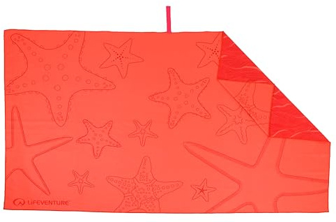 Lifeventure Recycled SoftFibre Travel Towel - Compact, Lightweight Quick-Dry Sports & Beach Towel, Sand-Free Design, Giant