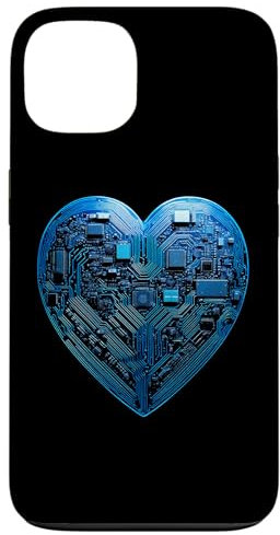 iPhone 13 Valentine Motherboard Microchip Circuit IT Computer Graphic Case