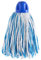 MAYA Fregona Light Pro. Limpieza Eficiente y Duradera para Superficies Lisas. 100 % Microfibra. Super Absorbente y Escurrefacil. Rosca Universal. Pack de 1 Fregona (Azul)