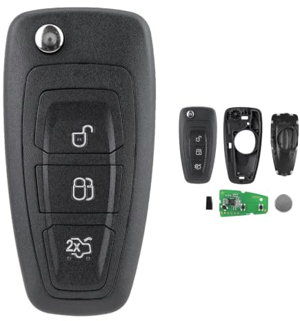433MHZ For Ford Transit MK8 Ranger Custom Connect 3 Buttons Remote Key