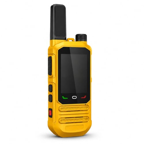 SHJ 360 Radio PoC 4G LTE Android 8.1, Walkie Talkie con Zello e XINPOC, Touchscreen 2,4 Pollici, GPS, Wi-Fi, Bluetooth, Allarme Caduta, SOS, Rilevamento Acqua, Design Galleggiante