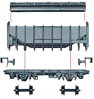 PECO KNR-P67 Grain Whisky Wagon Kit