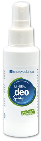 EnergyBalance Deo Kristall Spray - Damen, Herren - ohne Aluminiumchloride, ohne Alkohol, Duftneutral, Vegan, keine Tierversuche, keine Flecken - 100 ml
