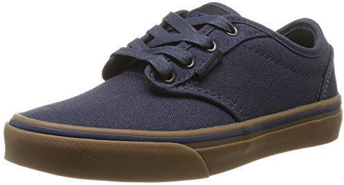 Vans Y Atwood, Unisex-Child Trainer, Blue (Bleu (10 Oz Canvas Navy/Gum)), 11 UK (30 EU)
