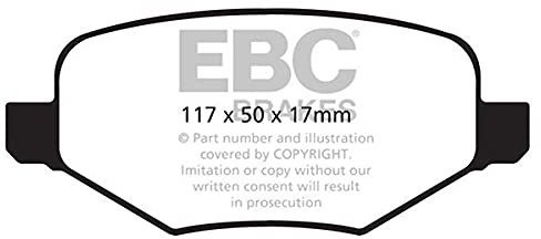 EBC Brakes DP21826 Greenstuff Brake Pads