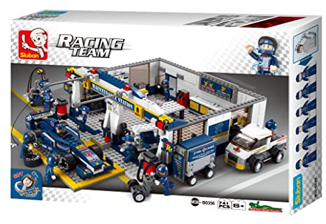 Sluban Formula 1 - M38-B0356 - Jeu de construction - Serie Garage (Workshop) Multicolor
