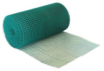 Jardin Vert en maille haute – 80 cm/Longueur – 10 metres Plastique Clôture rigide Heavy Duty animaux Clôture en PVC Bordure