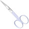 K-Pro - Nail Scissors for Fingernails - Professional for Men and Women - Curved (White)