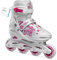 Roces Jokey 3:0 Inline Skates, White-Pink, 26 EU