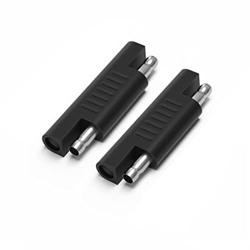 iMESTOU SAE zu SAE Polaritätsumkehr Adapter Stecker SAE Schnellkupplungs Verlängerungskabel Stecker für Solarpanel Batterie Ladegerät