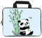 XMBFZ 11.6 12 12.1 Inch Laptop Carrying Bag Protective Chromebook Case Pouch Netbook Notebook Ultrabook Bag Tablet Sleeve Cover Travel Briefcase with Handle for Men Women (panda)