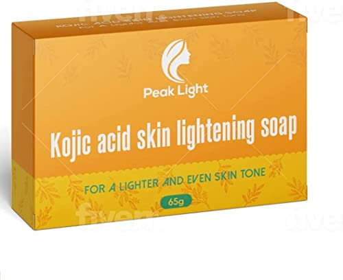 Peak Health Kojie San Gesichtsseife – Akne neigend – Aufhellung Bar – Glättung – Dunkle Flecken – Verfärbung – Heilt Akne Hautunreinheiten – Löscht rote Flecken und Narben – Philippinen – 1-135 g