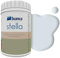 Bianca Stella Pintura para muebles premium sin lijado para cocina y baño, Gris escarcha, Brillante, 1000ml, a base de agua, pintura acrílica para todas las superficies, madera, azulejos, metal