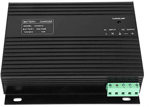 Generator-Batterieladegerät, 12 V/24 V 10a Diesel-Generator-Aggregat Intelligentes Batterieladegerät, übernimmt das Softstart-Design, lädt durch konstanten Strom und Spannung