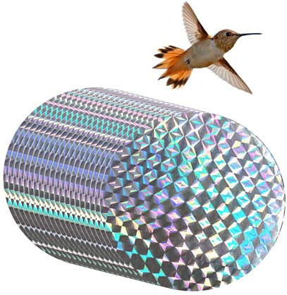 40 Pcs Round Bird Collision Window Stickers,Anti Collision Glass Alert Decals,for Prevent Birds from Hitting Windows,7.5 cm in Diameter