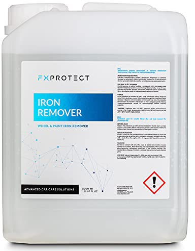 FX Protect Iron Remover Flugrostentferner 5L | Entfernt Bremsbelagstaub und Rost | Entferner, Rostentferner für Autolacke, Rust Remover