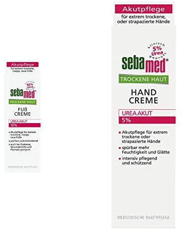 Gepflegte Hände und Füße: SEBAMED Trockene Haut Urea Hand-und Fussscreme