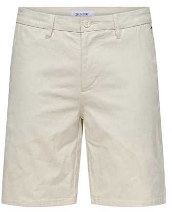 Only & Sons Male Chino Shorts ONSMARK Normal geschnitten Leinen Shorts | Chino shorts