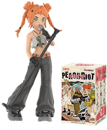 POP MART Peach Riot Rise Up Series Figures 1Box 2.5 inches Articulated Character Premium Design gifts for women Fan-Favorite blind box Collectible Toy Art Toy Action Figure