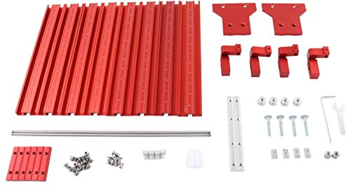 Paralleles Führungsschienensystem aus Aluminiumlegierung für Kreissägen, 90-Grad-Universal-Führungsschienen-Verbindungsset