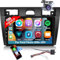 [2+64G] Autoradio Android 13 Per Ford Fiesta 2006-2011 - Carplay Senza fili e Android Auto, Schermo Touchscreen da 9 Pollici Audio HiFi - GPS, WiFi, Mirror Link, Radio FM/RDS + AHD Telecamera Posterio