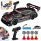 DAJASD RC Drift Car, 1:24 2.4Ghz Remote Control Car with Cool Lighting & 2 Batteries 50 Mins Play Time, 30km/h High Speed 4WD Racing RC Drifting Cars, Radio Controlled Cars Toys Gifts for Kids Adults