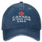 peiyeety Canada is Not for Sale Mütze Herren Damen Trucker Mütze Dad Baseball Cap Marineblau