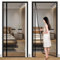 Nero Zanzariera Magnetica per Porte 90x260cm,con Nastro magico,Chiusura Automatica,Facile da Installare,per Balconi,Interni