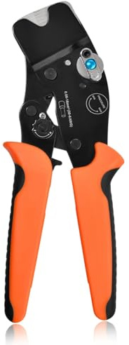 SPEEDWOX Aderendhülse Crimpzange AWG 30-6 Vierkant Ratsche Crimper für Aderendhülsen und Aderendhülsen Selbstjustierende Crimpzange für Aderhülsen Aderendhülsen-Crimper für schnelles und präzises