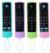 4 Pack Fire Stick Remote Cover, Silicone Protective Case for Amazon Fire TV Stick Remote, Glow in The Dark Remote Cover with Non-Slip Design, Fits Most Fire Stick Models, Green, Purple, Pink, Turquois
