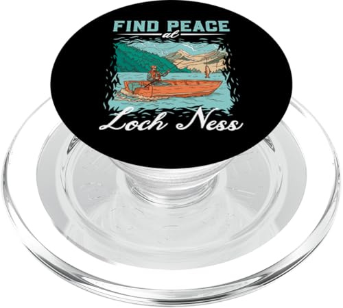 Angeln am Loch Ness PopSockets PopGrip für MagSafe