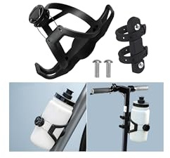 Bike Water Bottle Holder,Tracker Storage Adjustable Bike Cup Holder,Bicycle Drink Cage,Cycling Bicycle Bottle Cages with Screws Tool,for 2.67-3.46 inch Diameter Bottles
