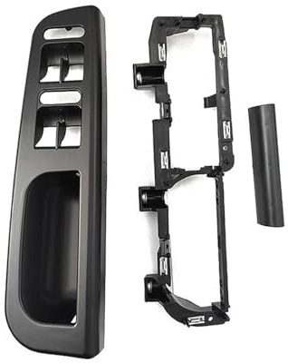 SCKCPNHNPP Leva Porta Interna per Bora per Golf 4 per MK4 1998-2004 3 Pezzi Maniglia per Porta Interna Sollevatore Interruttore Staffa Tappi di Base Maniglia Porta Interna(3pcs)