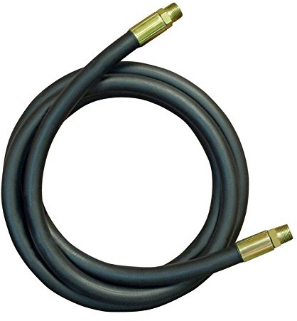 Apache 0.4 in. Dia. x 18 in. L 4000 psi Rubber 2-Wire Hydraulic Hose
