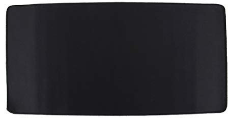 subtel XXL Mauspad, 60 x 30 cm, schwarz, als Schreibtischunterlage für PC, Computer, Laptop - z. B. für Gaming, Grafikdesign | Mausmatte Mouse mat Tastatur Unterlage