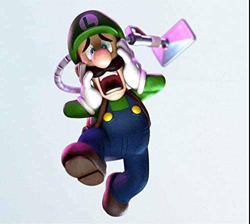 HUJL Wandtattoo Scared Luigi Mansion Wandtattoo Aufkleber Schlafzimmer Vinyl Kinder