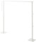 Yamazaki 6619 Tower Klappbarer Wäscheständer für den Innenbereich, weiß, Stahl/Polypropylen, minimalistisch, 175 x 25 x 160 cm
