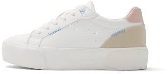 Call It Spring Damen Feeona Sneaker, Mehrfarbig, Weiß, 40 EU