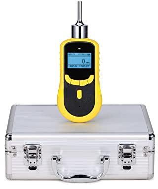 Portable Air Quality Monitor, Car Vehicle Aircraft NO2 Nitrogen Dioxide Gas Detector Alarm Vehicles Police Pilots Small for Kitchen Hospital Garage(NO2(0-100ppm))