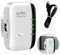 WiFi Internet Range WiFi Signal Long Range Amplifier Up to 3000sq.ft with Integrated Antennas Ethernet Port Compatible Home Easy Setup (White)