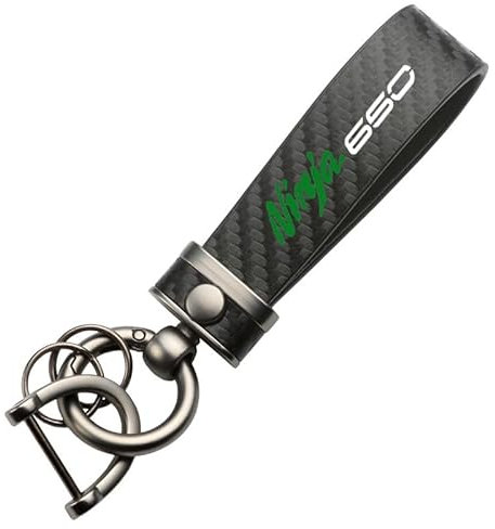 Porte-Clés De Moto En Alliage De Zinc Et Fiber De Carbone, Pour Kawasaki Ninja650 Ninja 650, Cadeaux