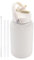 Reise-Wasserflasche, vakuumisolierte Wasserflasche | doppelwandige Wasserflasche mit Strohhalm und Griffdeckel, 650 ml tragbare Kantine für Fitness Sport und AC