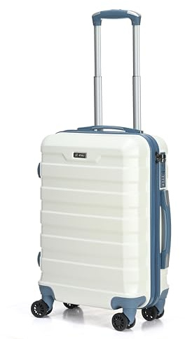 RMW Cabin Suitcase 20 inch Carry On Luggage Hard Shell Trolley | Lightweight 360° Spinner Wheels Reinforced zipper Adjustable Telescopic Handle 3 Digit TSA Lock