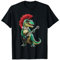 Punk Dinosaurier Rock and Roll Shirts für Kinder Goth Dino Gitarre T-Shirt